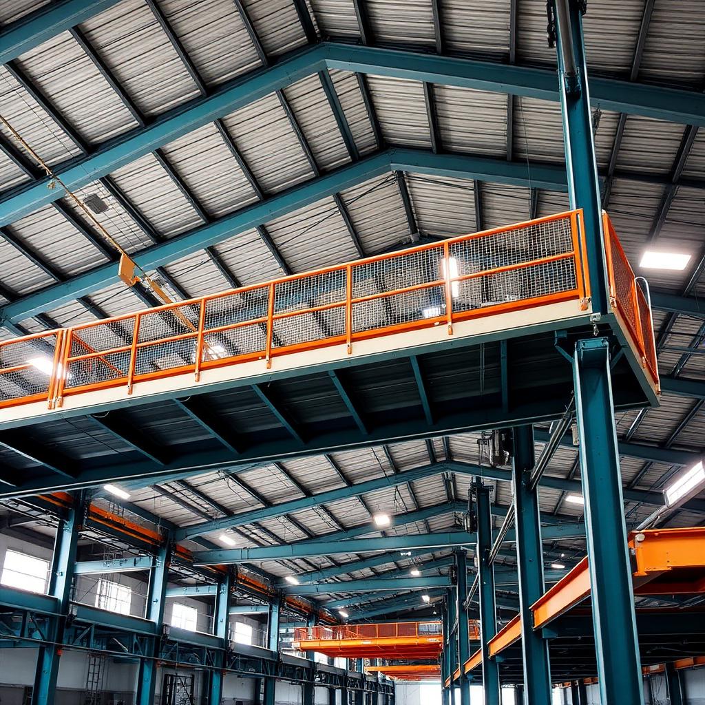 Mezanino industrial: quando vale a pena dobrar o pé direito